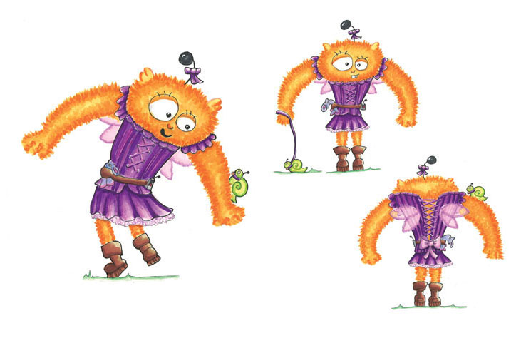 Sadie Character Concept Art