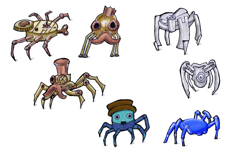 Spider Game Art